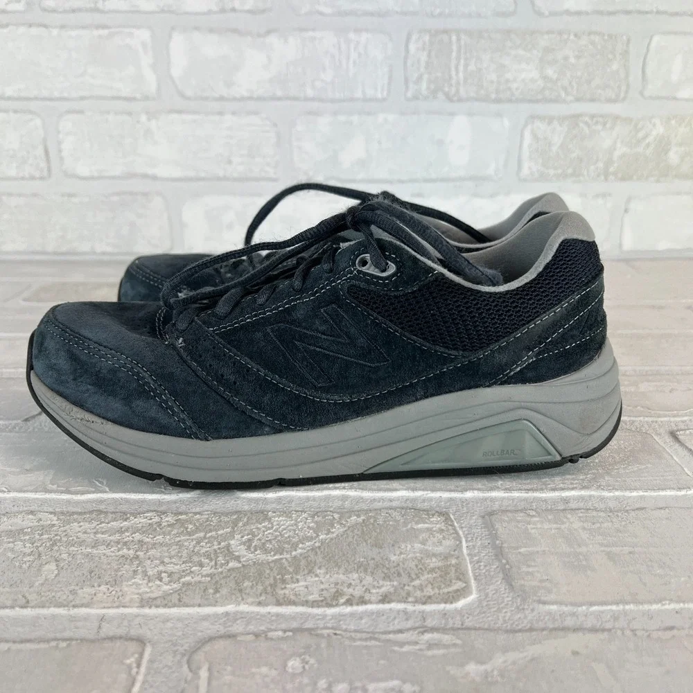 New Balance 928v3 Sneakers Walking Shoes Womens 7.5 Navy Blue Suede WW928NV3